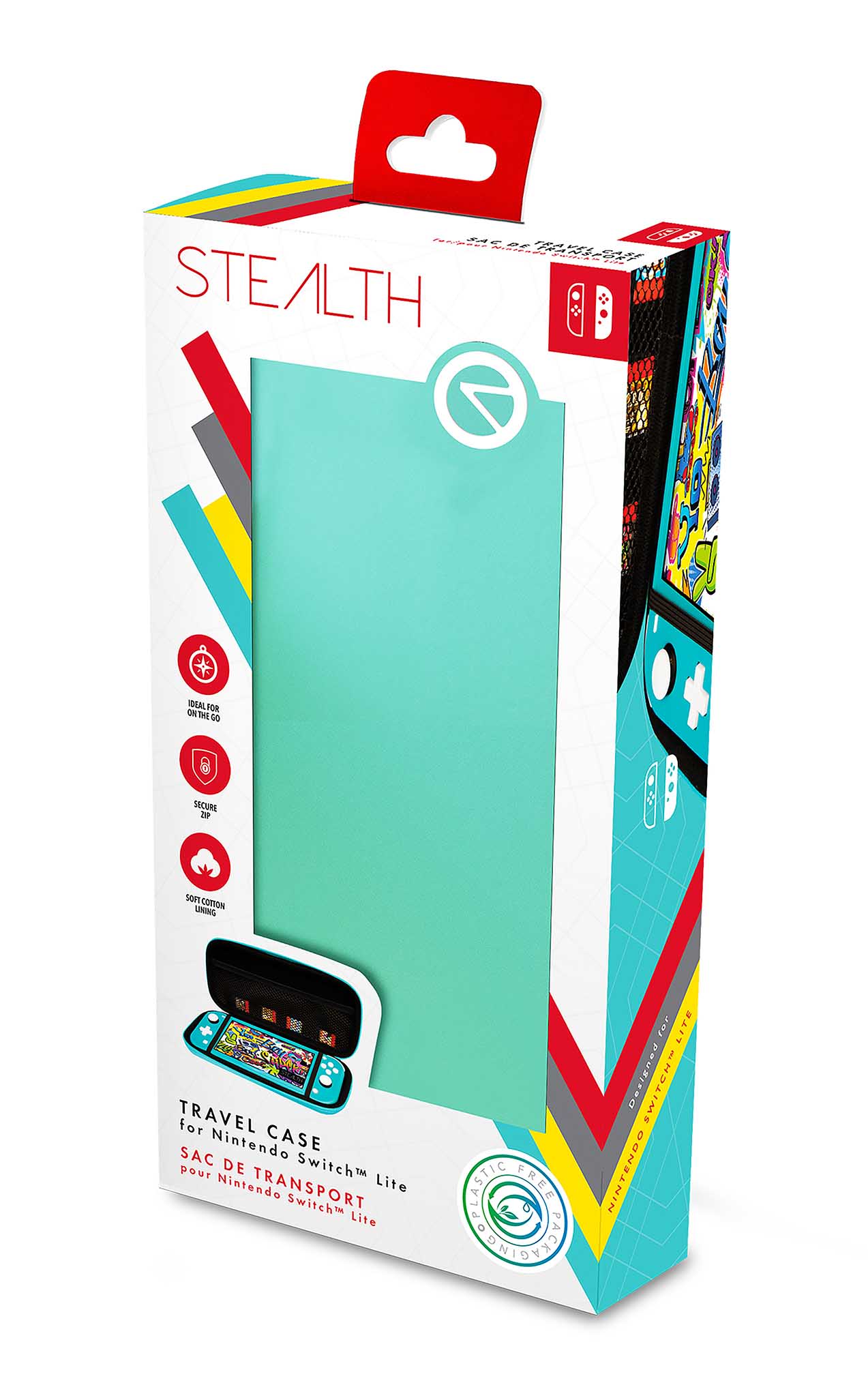 STEALTH Travel Case for Nintendo Switch Lite - SL-01 - Turquoise - Console Accessories by ABP Technology The Chelsea Gamer