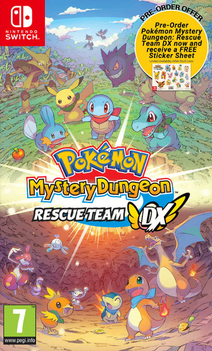 Pokémon Mystery Dungeon: Rescue Team DX - Nintendo Switch - Video Games by Nintendo The Chelsea Gamer