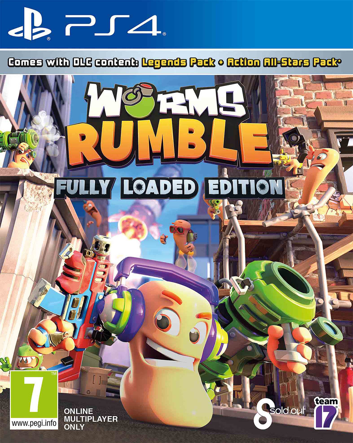 Worms Rumble - Fully Loaded Edition - PlayStation 4 - Video Games by Sold Out The Chelsea Gamer