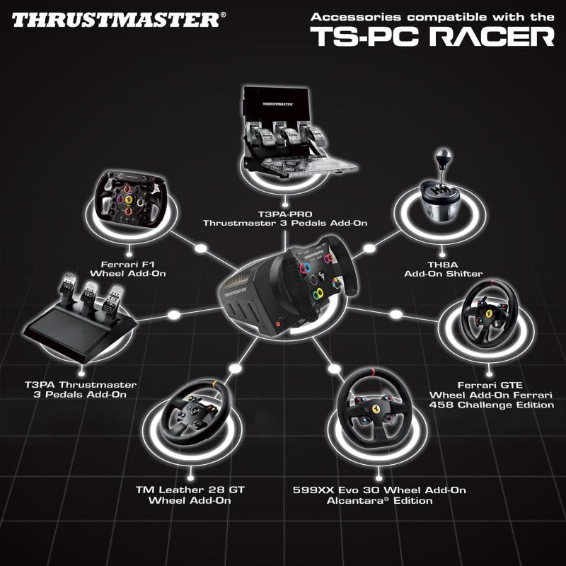 Thrustmaster TS-PC Racer Racing Wheel - Console Accessories by Thrustmaster The Chelsea Gamer