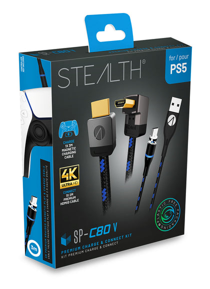 STEALTH SP-C80V Premium Connect & Charge Kit - Console Accessories by ABP Technology The Chelsea Gamer
