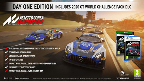 Assetto Corsa Competizione (Day One Edition) - Xbox Series X - Video Games by 505 Games The Chelsea Gamer