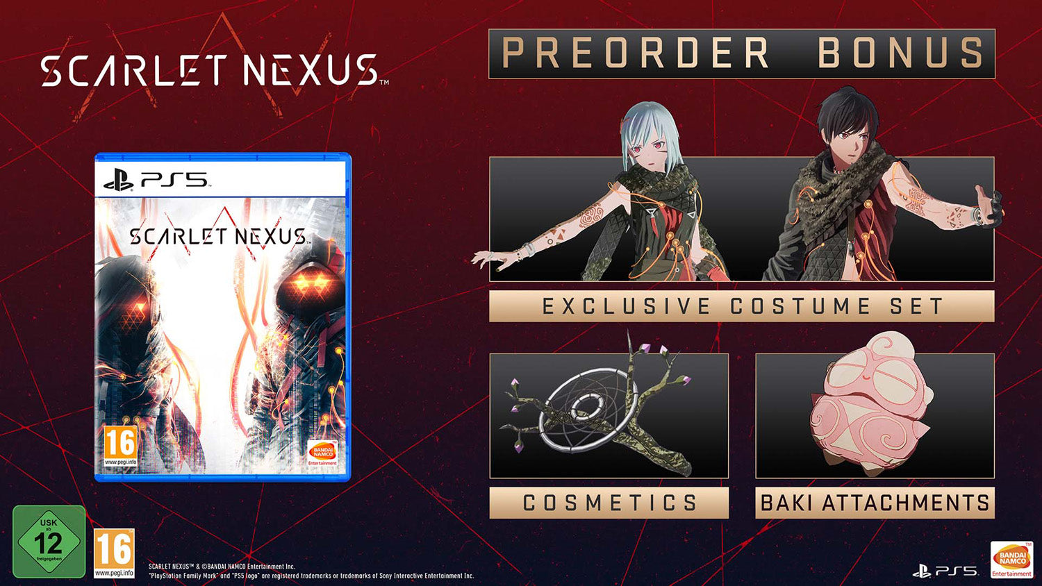 Scarlet Nexus - PlayStation 5 - Video Games by Bandai Namco Entertainment The Chelsea Gamer