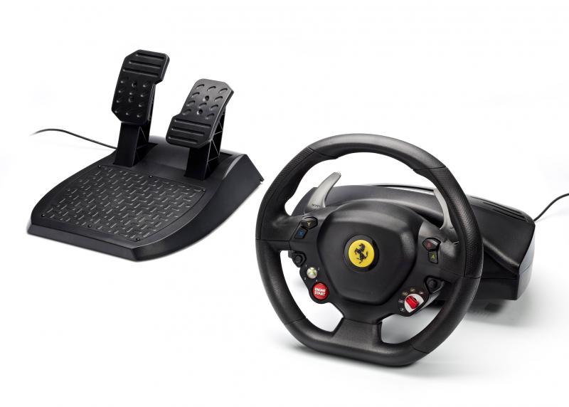 Thrustmaster Ferrari 458 Italia Steering wheel + Pedals - PC - Console Accessories by Thrustmaster The Chelsea Gamer
