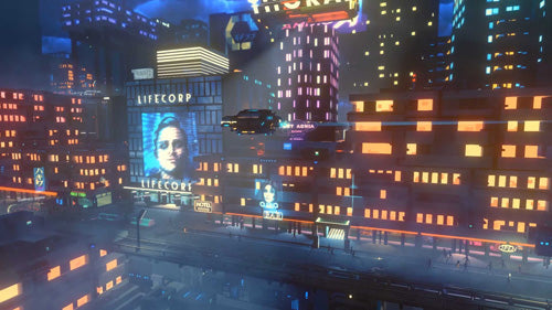 Cloudpunk - Nintendo Switch - Video Games by Merge Games The Chelsea Gamer