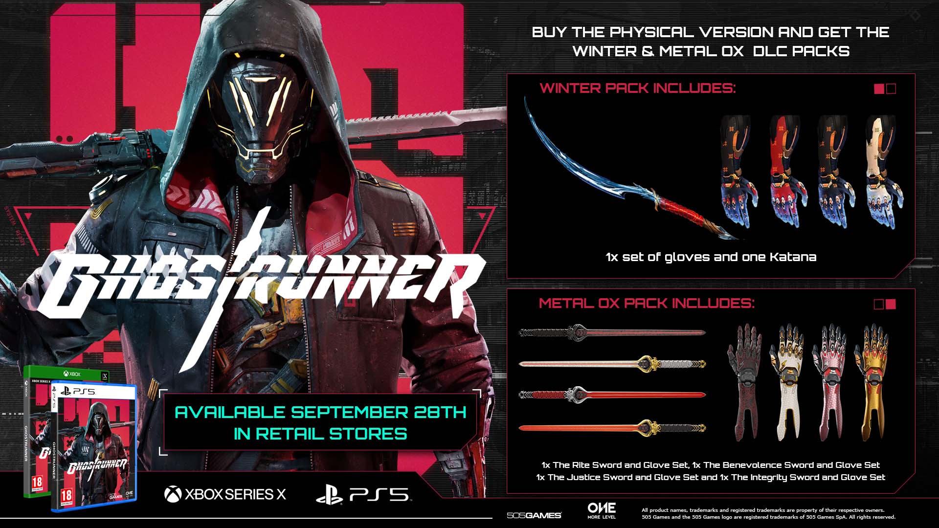 Ghostrunner - PlayStation 5 - Video Games by 505 Games The Chelsea Gamer