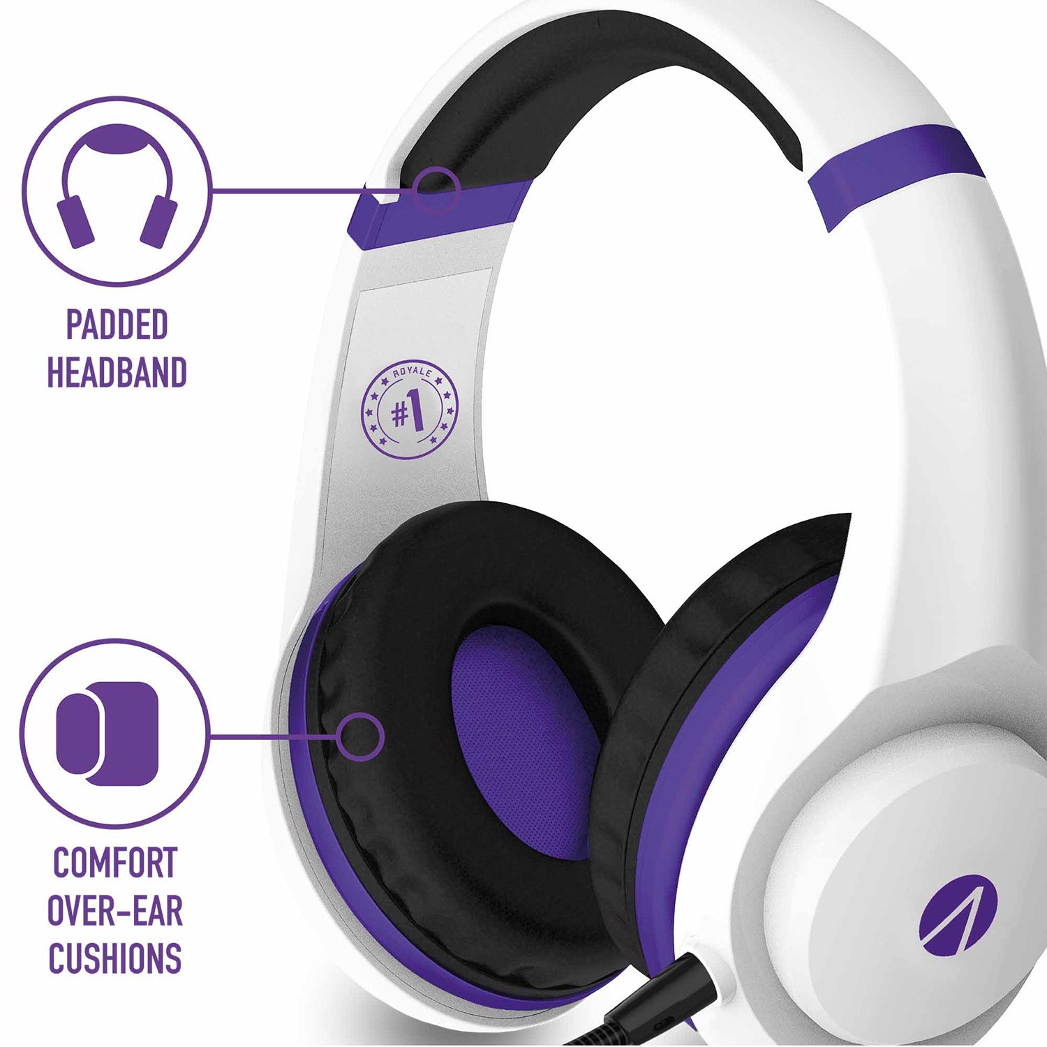 STEALTH XP-Royale Stereo Gaming Headset (Metallic Purple) - Console Accessories by ABP Technology The Chelsea Gamer