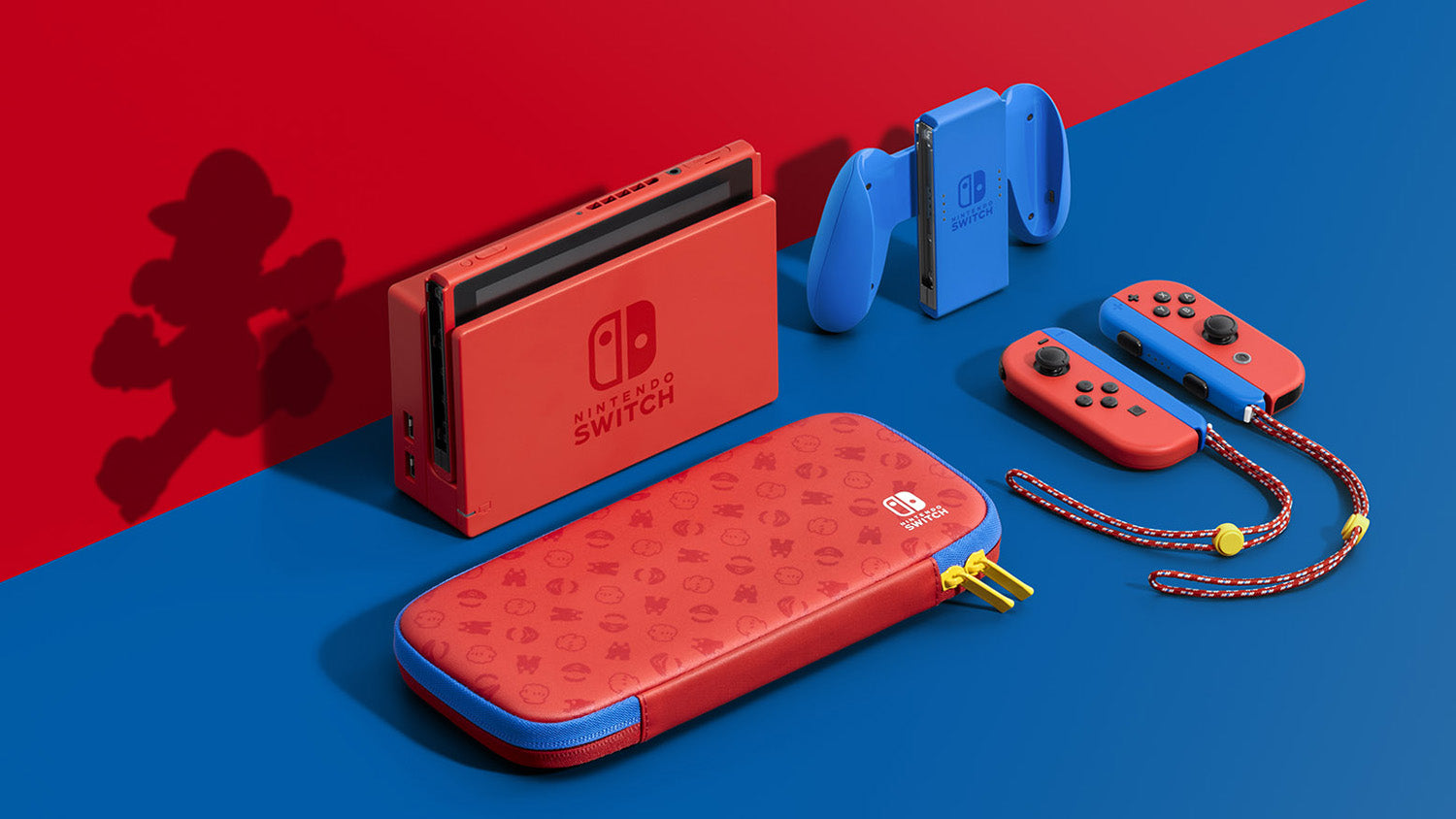 Nintendo Switch: Mario Red & Blue Edition - Console pack by Nintendo The Chelsea Gamer