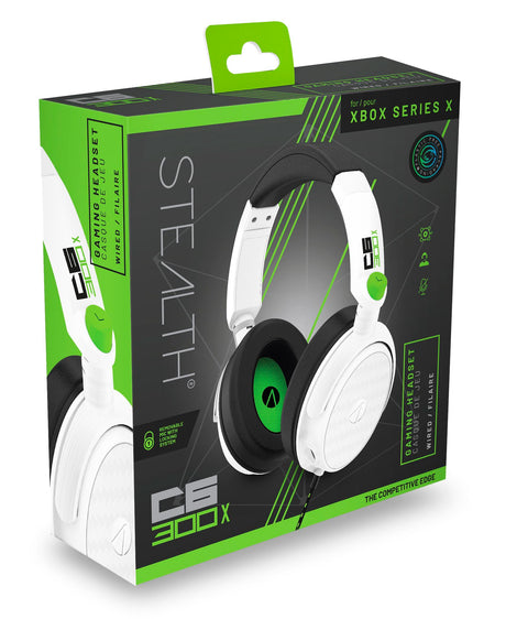 STEALTH C6-300X Stereo Gaming Headset (White) - Console Accessories by ABP Technology The Chelsea Gamer