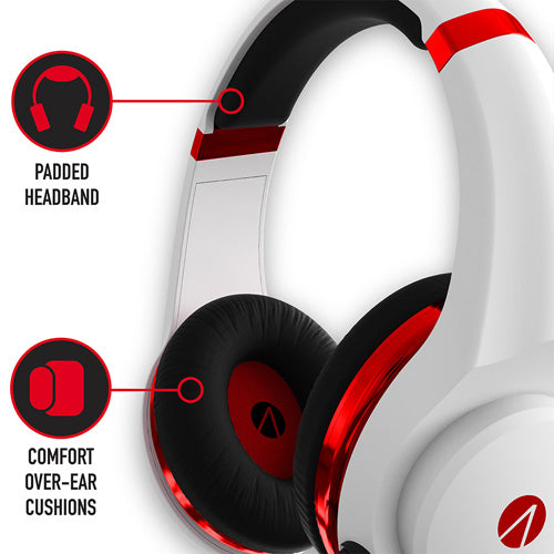 STEALTH XP-Glass Gaming Headset - Red - Console Accessories by ABP Technology The Chelsea Gamer