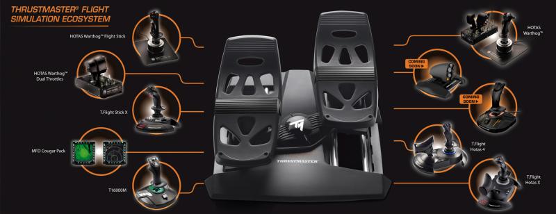 Thrustmaster T.Flight Rudder Pedals - Console Accessories by Thrustmaster The Chelsea Gamer