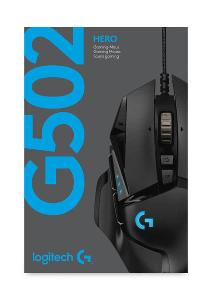 Logitech G502 HERO High Performance Gaming Mouse - Mice by Logitech The Chelsea Gamer