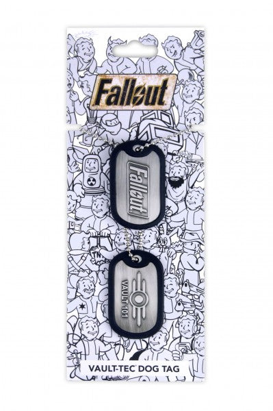 Fallout Dog Tags Vault 101 - merchandise by Gaya The Chelsea Gamer