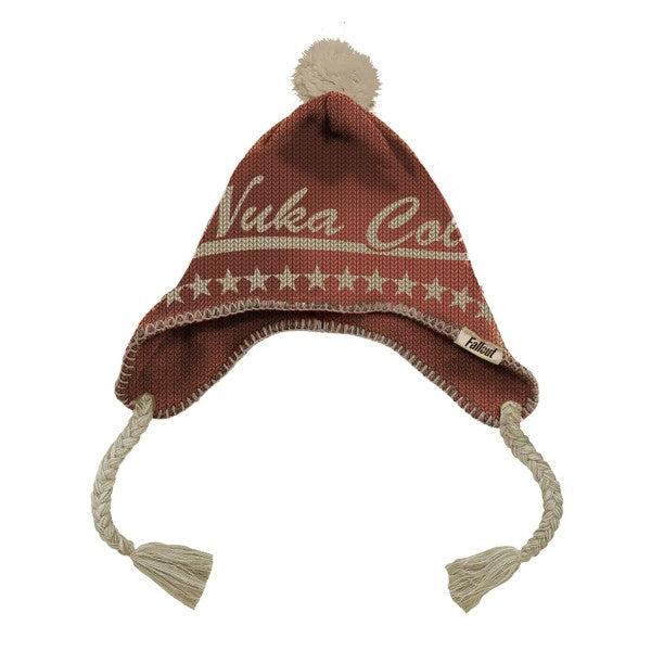 Fallout Headflap Beanie Nuka Cola - merchandise by Gaya The Chelsea Gamer