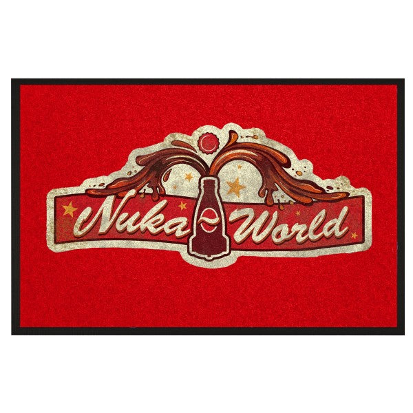 Fallout Doormat Nuka World - merchandise by Gaya The Chelsea Gamer