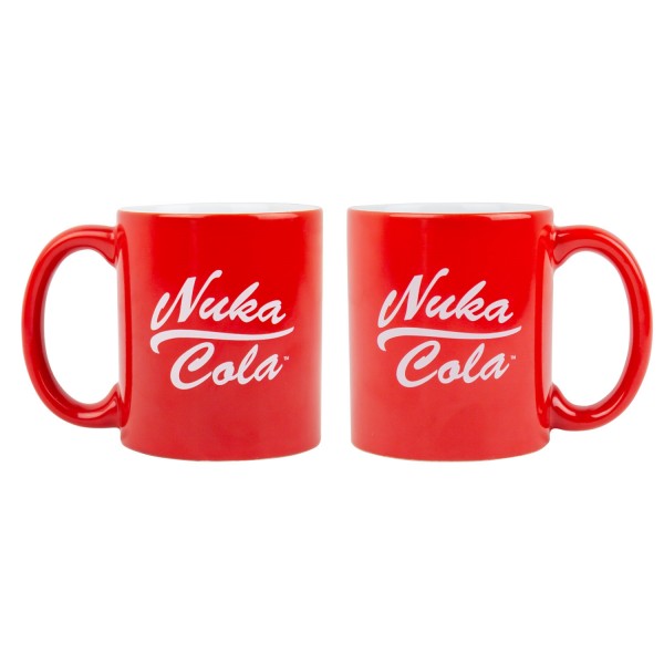 Fallout Mug Nuka Cola Red - merchandise by Gaya The Chelsea Gamer