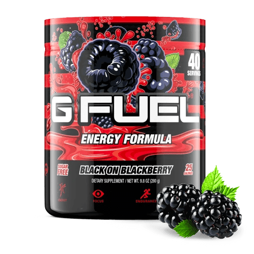 G Fuel - Black On Blackberry Tub - merchandise by G Fuel The Chelsea Gamer