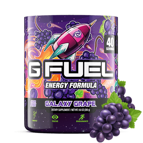 G Fuel - Galaxy Grape Tub - merchandise by G Fuel The Chelsea Gamer