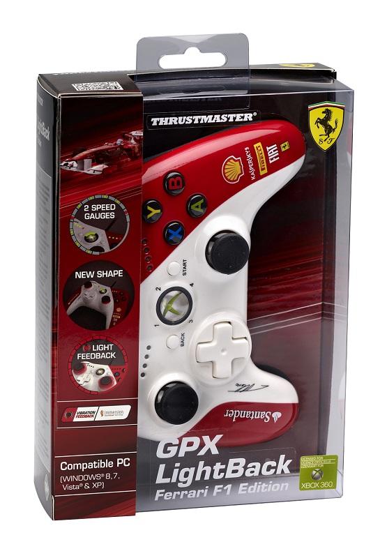 Thrustmaster GPX Lightback Ferrari F1 Edition - Console Accessories by Thrustmaster The Chelsea Gamer