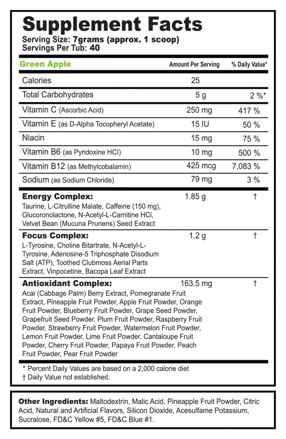 Sour Green Apple Tub & Hornet Jr Bundle - merchandise by G Fuel The Chelsea Gamer