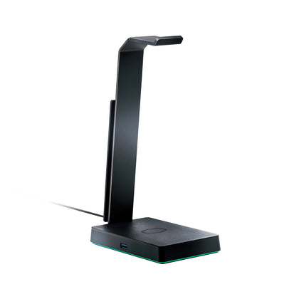 Cooler Master GS750 RGB Headphone Stand with Qi Charging & 7.1 Surround Sound - Console Accessories by Cooler Master The Chelsea Gamer