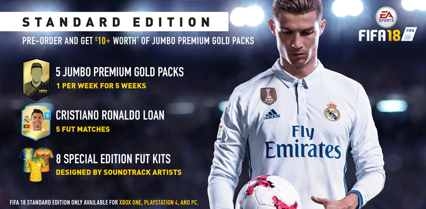 Fifa 18  - Xbox One - Standard Edition - Video Games by Electronic Arts The Chelsea Gamer