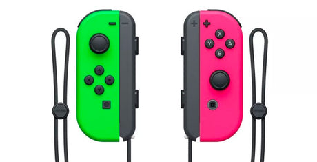 Nintendo Switch Joy-Con Pair Neon Green/Neon Pink - Console Accessories by Nintendo The Chelsea Gamer