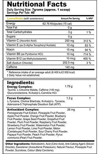 G Fuel - Lemonade Tub - merchandise by G Fuel The Chelsea Gamer