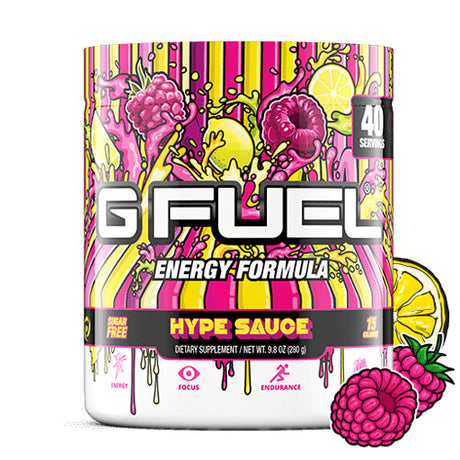 G Fuel - Hype Sauce Tub - merchandise by G Fuel The Chelsea Gamer
