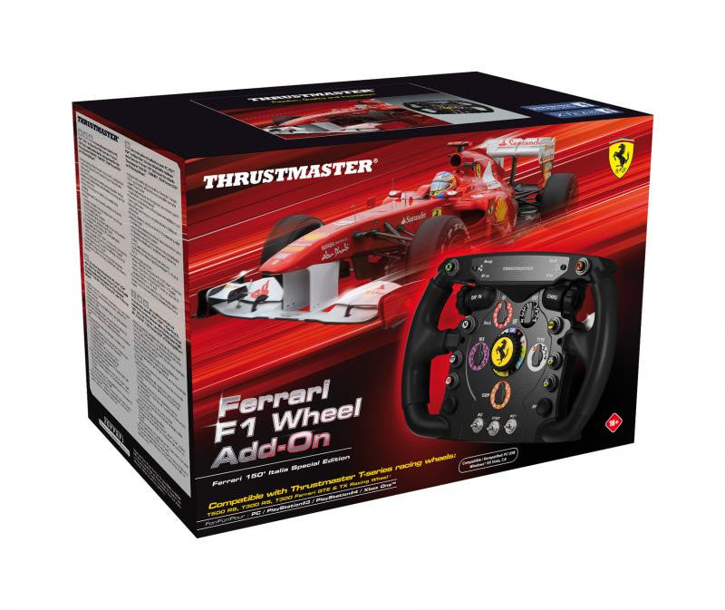 Thrustmaster Ferrari F1 Add-On Wheel (PS4, Xbox One, PC & PS3) - Console Accessories by Thrustmaster The Chelsea Gamer