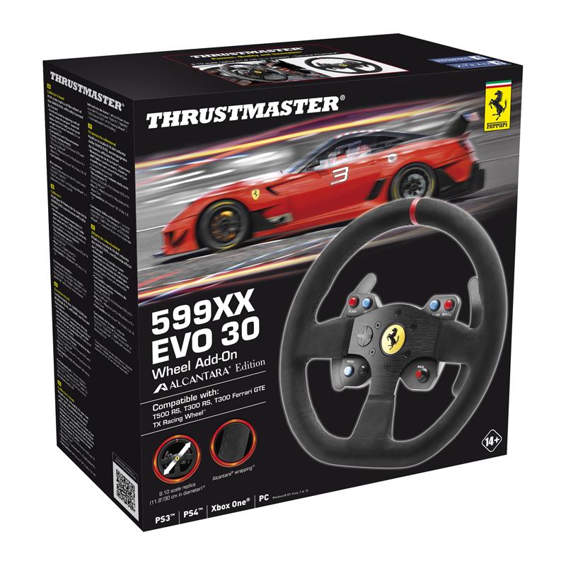 Thrustmaster 599XX EVO 30 Wheel Add-On Alcantara Edition - Console Accessories by Thrustmaster The Chelsea Gamer