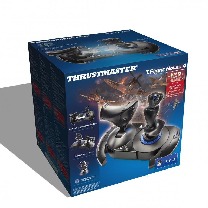 Thrustmaster T-Flight Hotas 4 War Thunder Starter Pack (PS4) - Console Accessories by Thrustmaster The Chelsea Gamer