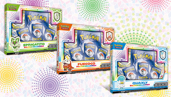 Pokémon TCG: Paldea Collection - Merchandise by Pokémon The Chelsea Gamer