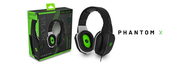 STEALTH SX-Phantom X Stereo Gaming Headset (Black) - Console Accessories by ABP Technology The Chelsea Gamer