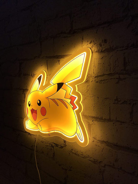 Pikachu Neon Style Wall Lamp - Core Components by Nacon The Chelsea Gamer