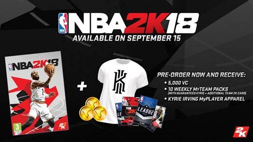 NBA 2K18 (PS4) - Video Games by Take 2 The Chelsea Gamer