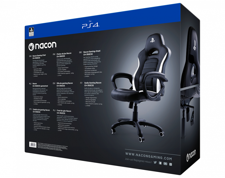 Nacon PCCH-350 PlayStation Gaming Chair - Furniture by Nacon The Chelsea Gamer