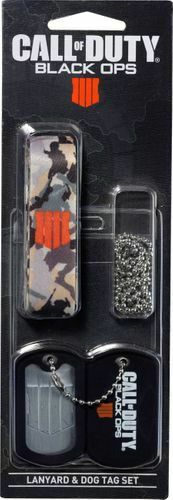 Call of Duty Black Ops 4 - Lanyard & Dog Tag Set - merchandise by Exquisite Gaming The Chelsea Gamer