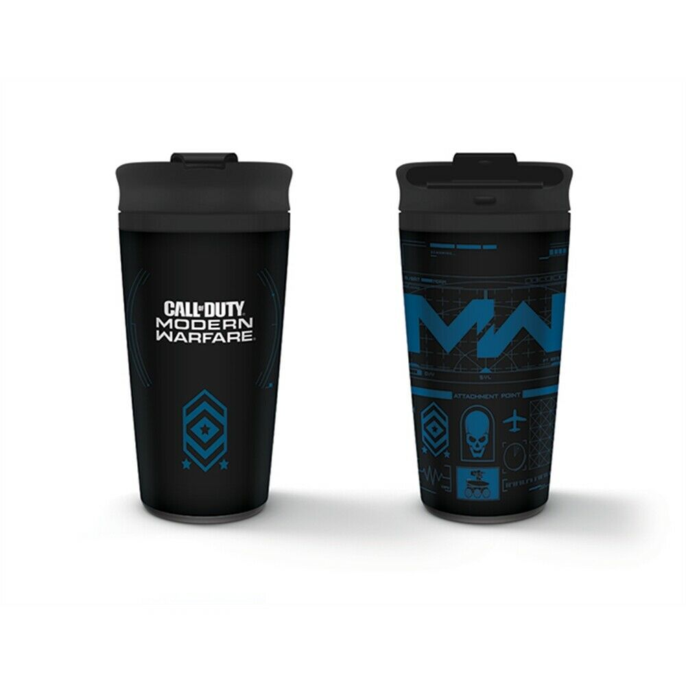 Call Of Duty Modern Warfare Metal Travel Mug - merchandise by GB Eye The Chelsea Gamer