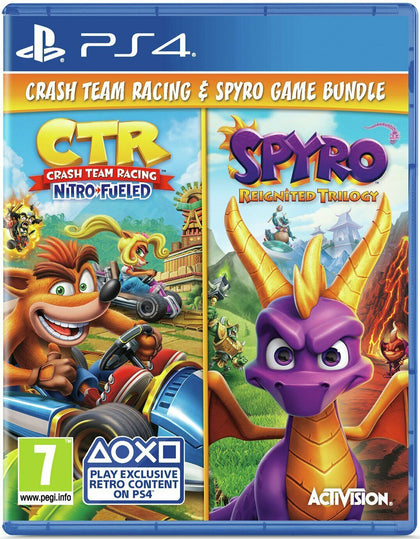 Crash™ Team Racing Nitro-Fueled + Spyro™ Game Bundle - Video Games by ACTIVISION The Chelsea Gamer