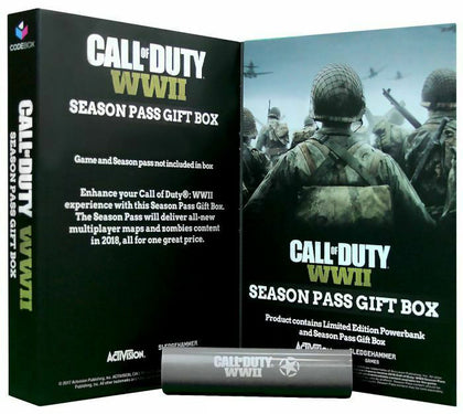 Call of Duty WWII Limited Edition Power bank - merchandise by Exquisite Gaming The Chelsea Gamer