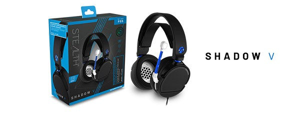STEALTH SP-Shadow V Stereo Gaming Headset (Black) - Console Accessories by ABP Technology The Chelsea Gamer