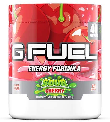G Fuel - Sour Cherry Tub - merchandise by G Fuel The Chelsea Gamer