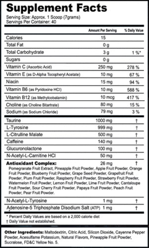 G Fuel - Spicy Demonade Tub - merchandise by G Fuel The Chelsea Gamer