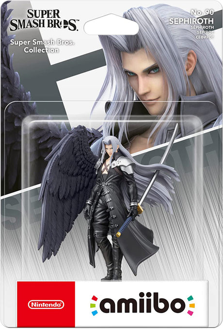 Amiibo - Sephiroth - Super Smash Bros Collection No 90 - Video Games by Nintendo The Chelsea Gamer