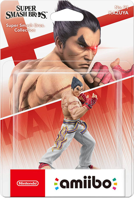 Amiibo - Kazuya - Super Smash Bros Collection No 91 - Video Games by Nintendo The Chelsea Gamer