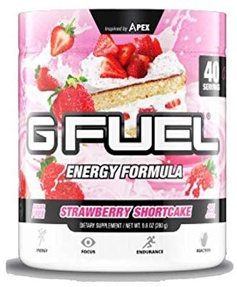G Fuel - Strawberry Shortcake Tub - merchandise by G Fuel The Chelsea Gamer
