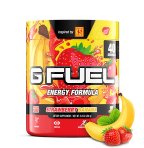 G FUEL Tub - KSI Strawberry Banana - merchandise by G Fuel The Chelsea Gamer