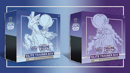 Pokémon TCG - Chilling Reign - Elite Trainer Box - merchandise by Pokémon The Chelsea Gamer