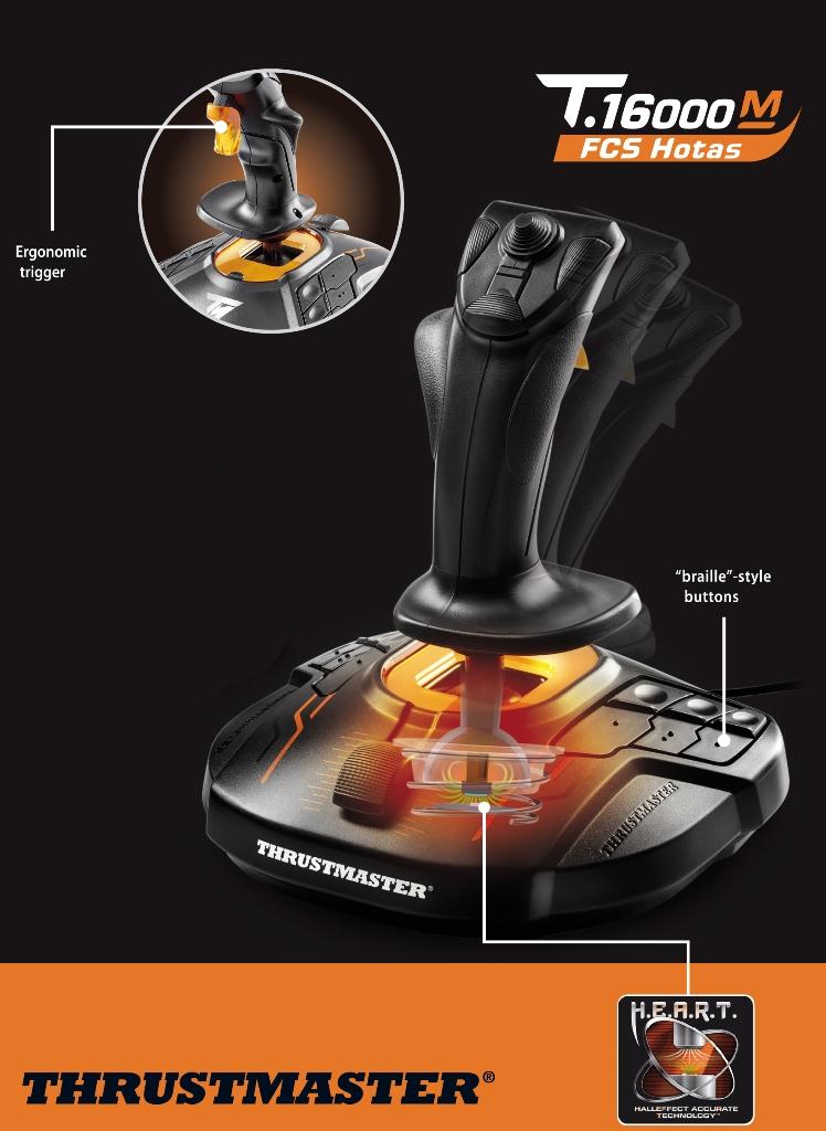 Thrustmaster T-16000M FCS Hotas - PC - Console Accessories by Thrustmaster The Chelsea Gamer